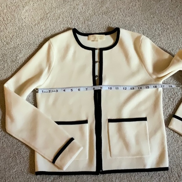 Brielle Cardigan Ecru/Black XXS NWOT - Picture 7 of 7